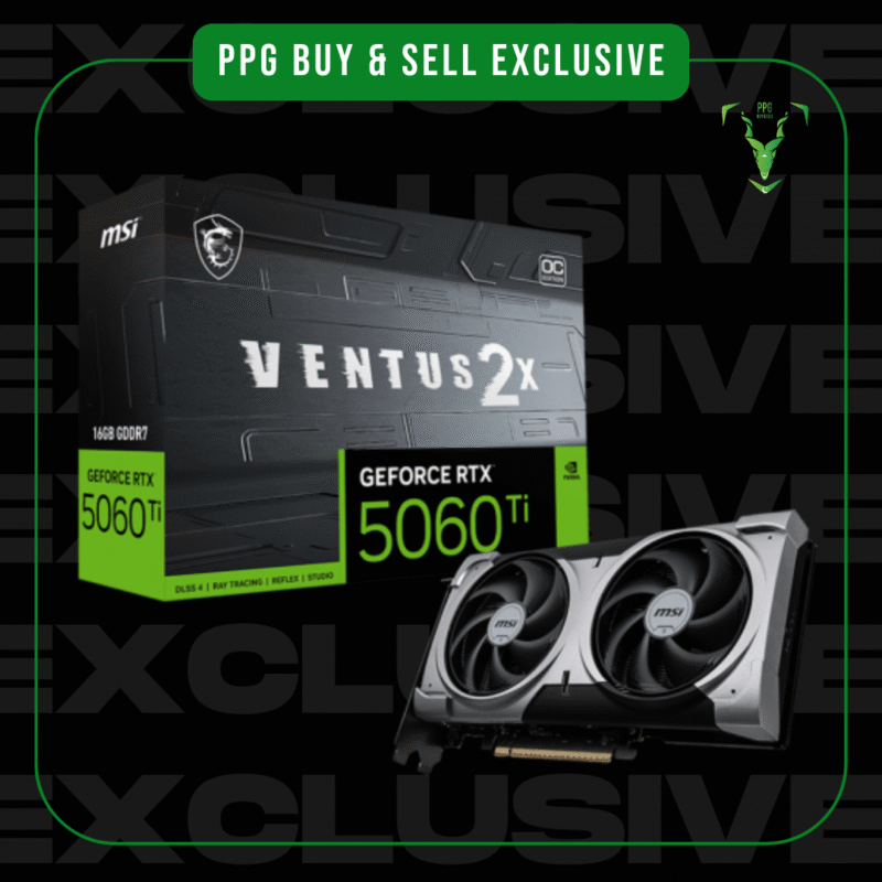 MSI GeForce RTX 5060 Ti VENTUS 2X 8G OC PLUS Graphics Card Price in Pakistan - Limited Offer