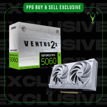 MSI GeForce RTX 5060 VENTUS 2X 8G OC WHITE Graphics Card Price in Pakistan - Limited Offer