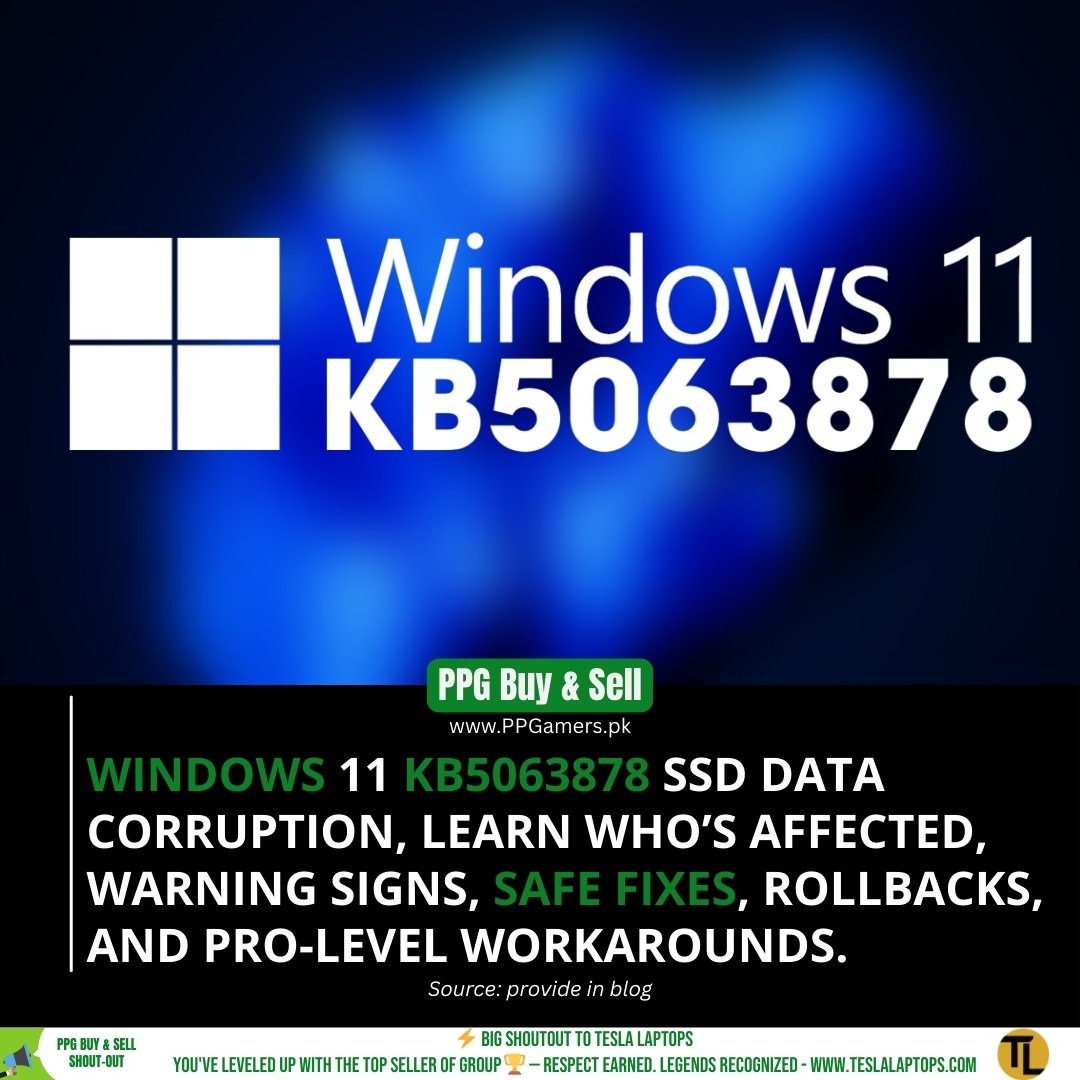 Windows 11 KB5063878 SSD Data Corruption Full Fix Guide